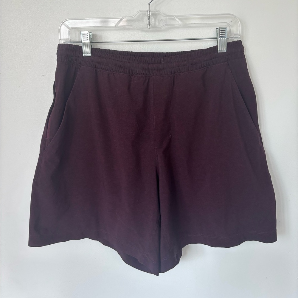 Men’s Burgundy Lululemon Shorts